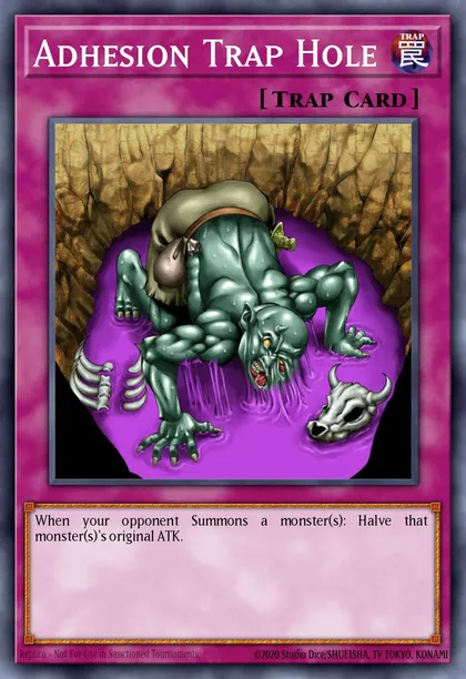 Adhesion Trap Hole