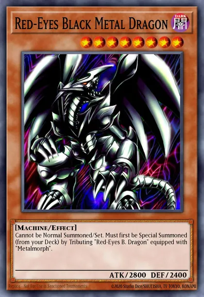 Red-Eyes Black Metal Dragon