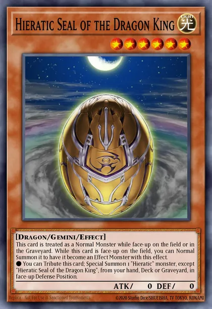 Hieratic Seal of the Dragon King