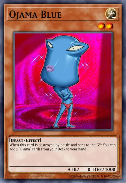 Ojama Blue