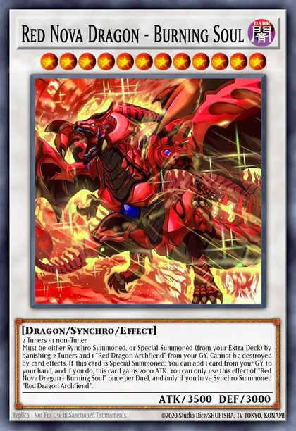 Red Nova Dragon - Burning Soul