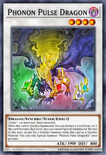 Phonon Pulse Dragon