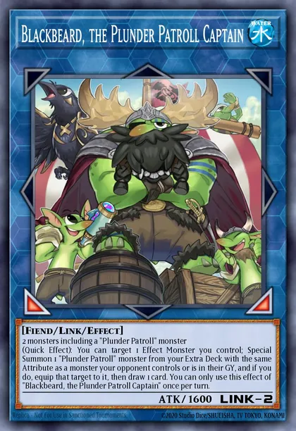 Blackbeard, the Plunder Patroll Captain