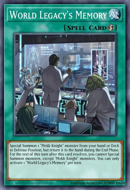 World Legacy's Memory