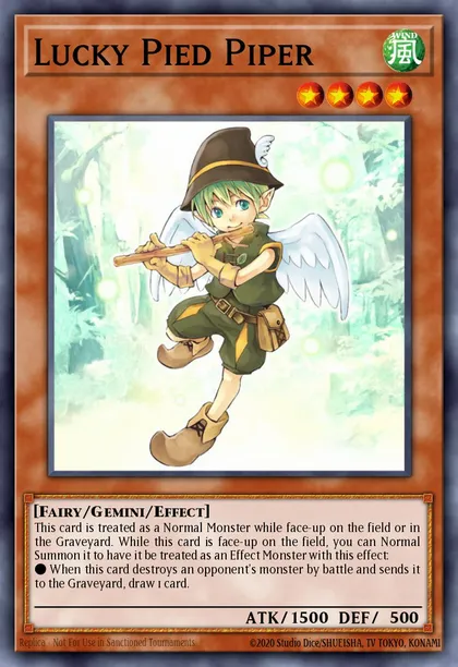 Lucky Pied Piper