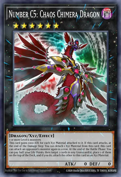 Number C5: Chaos Chimera Dragon