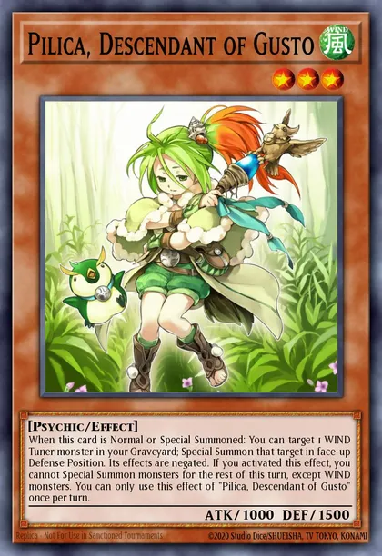 Pilica, Descendant of Gusto
