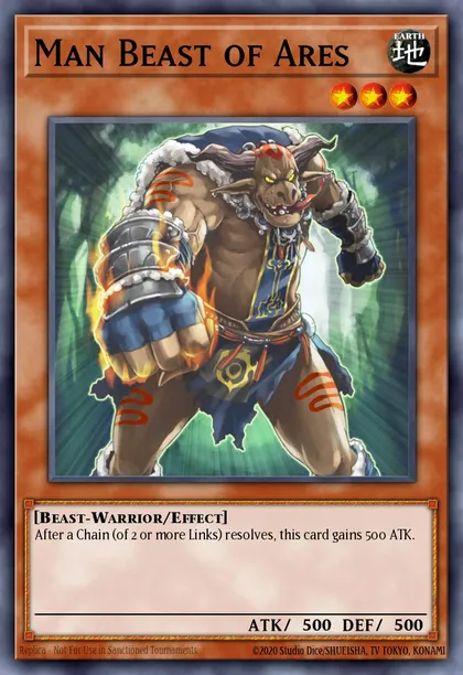Man Beast of Ares