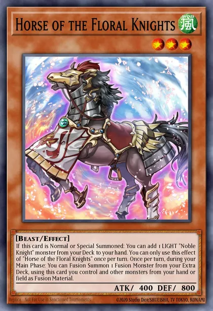 Horse of the Floral Knights
