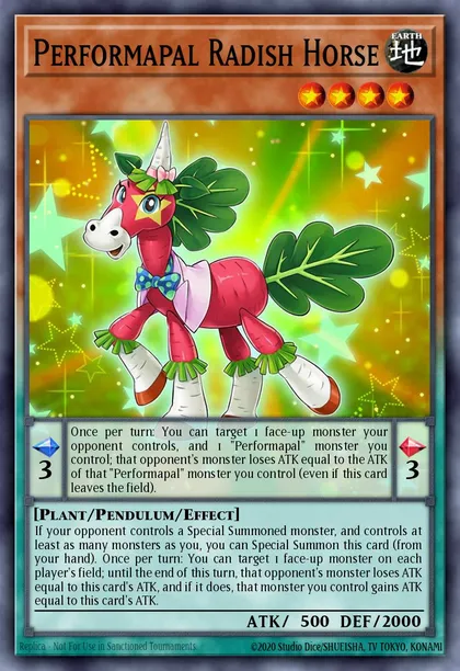 Performapal Radish Horse