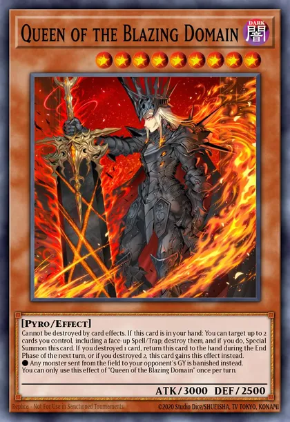 Queen of the Blazing Domain