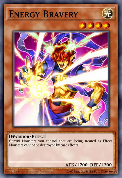 Energy Bravery