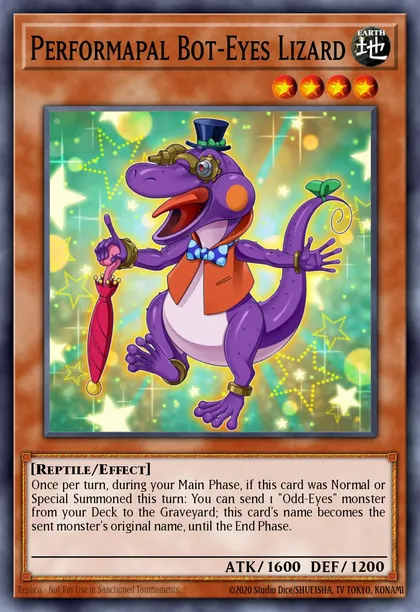 Performapal Bot-Eyes Lizard