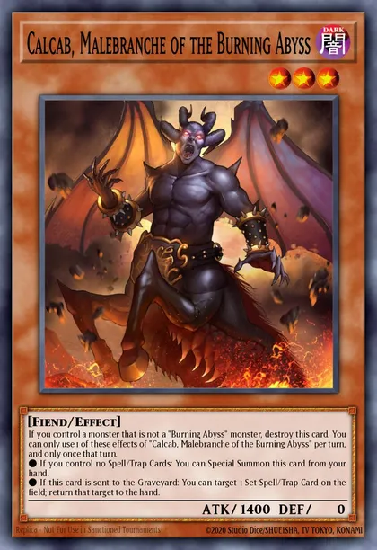 Calcab, Malebranche of the Burning Abyss