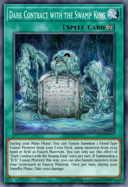 Dark Contract with the Swamp King