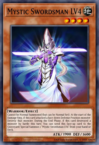 Mystic Swordsman LV4