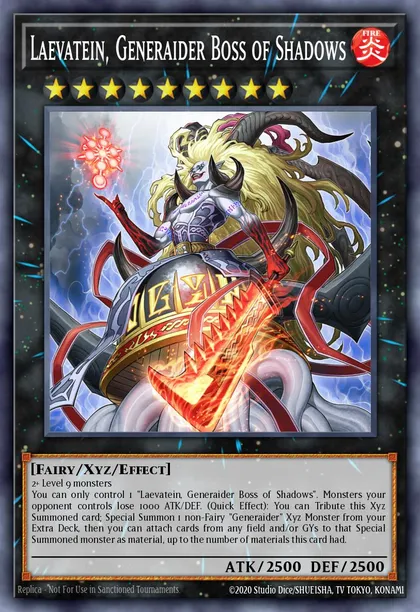 Laevatein, Generaider Boss of Shadows