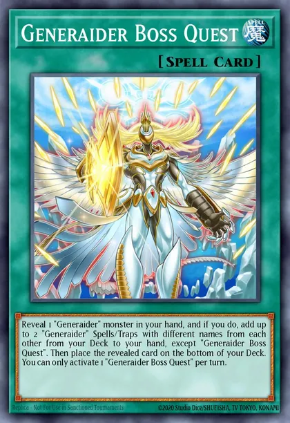 Generaider Boss Quest