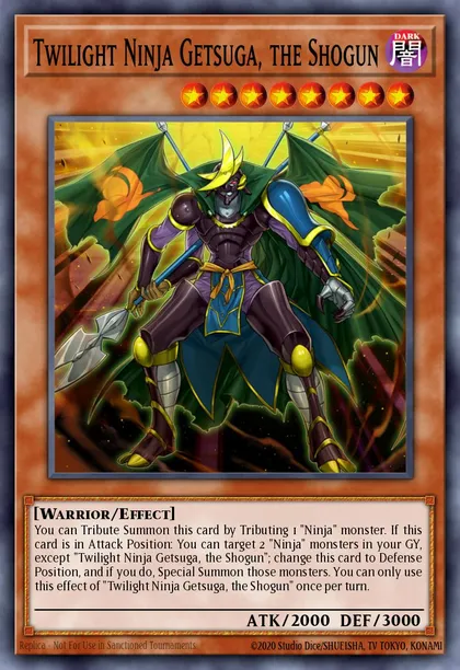 Twilight Ninja Getsuga, the Shogun