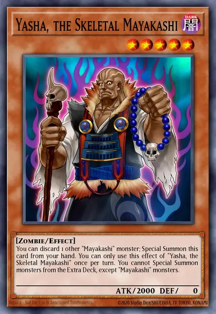 Yasha, the Skeletal Mayakashi