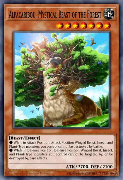 Alpacaribou, Mystical Beast of the Forest