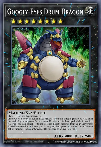 Googly-Eyes Drum Dragon