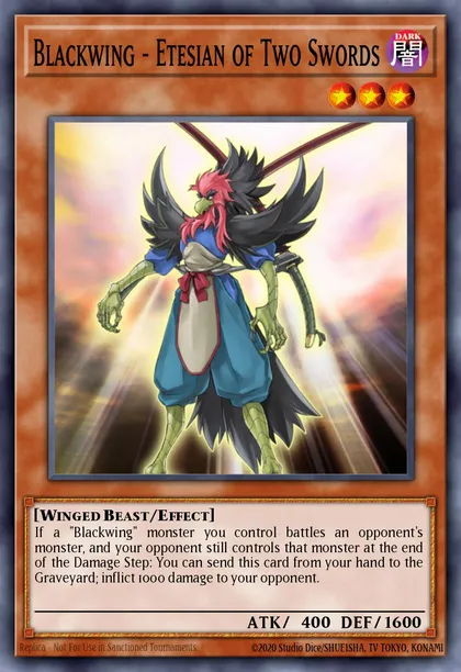 Blackwing - Etesian of Two Swords