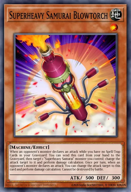Superheavy Samurai Blowtorch