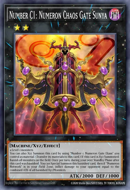 Number C1: Numeron Chaos Gate Sunya