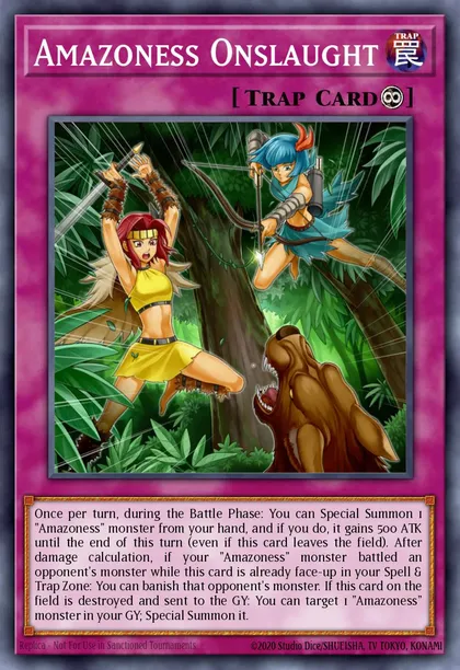 Amazoness Onslaught