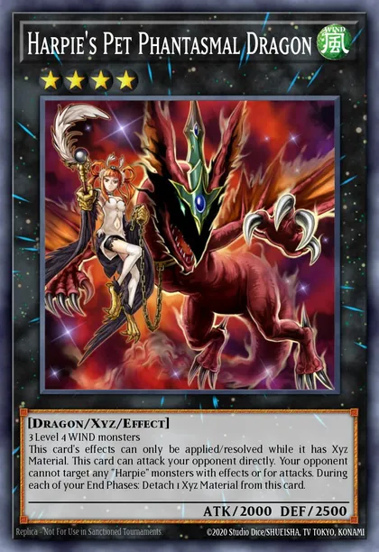 Harpie's Pet Phantasmal Dragon