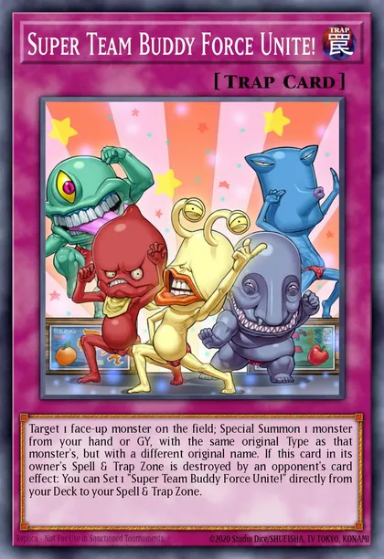 Super Team Buddy Force Unite!