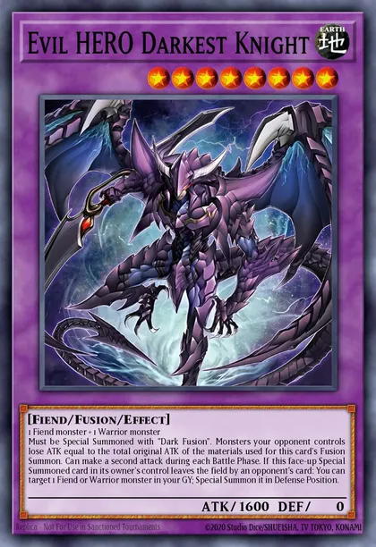 Evil HERO Darkest Knight