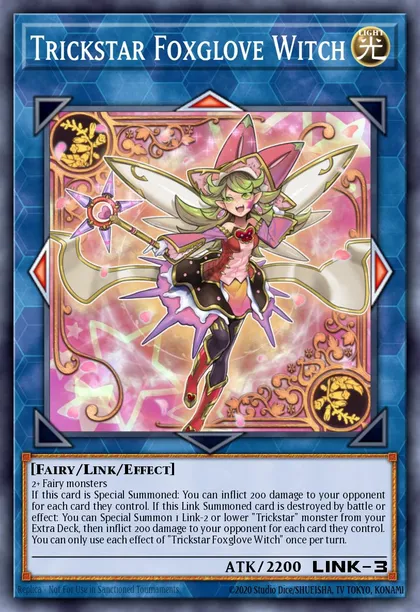 Trickstar Foxglove Witch