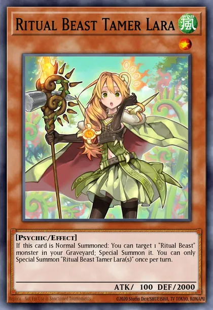 Ritual Beast Tamer Lara