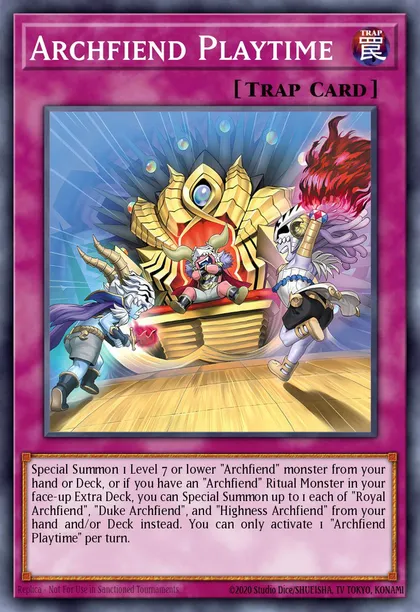 Archfiend Playtime