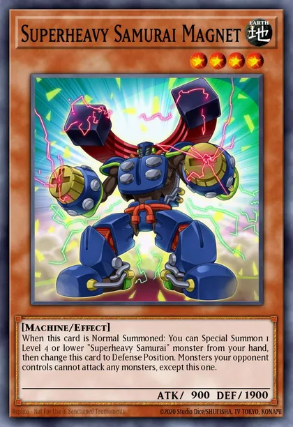 Superheavy Samurai Magnet