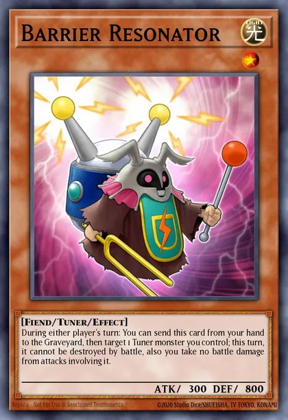 Barrier Resonator