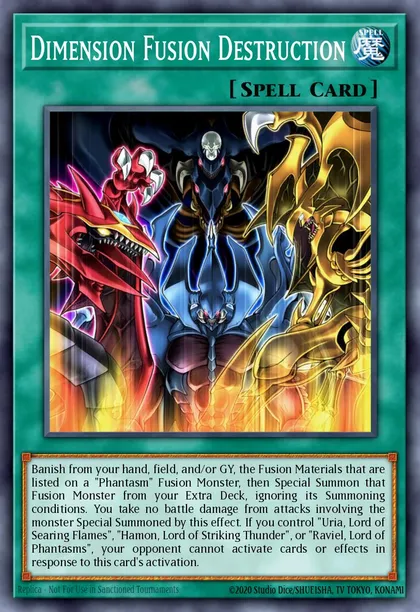 Dimension Fusion Destruction