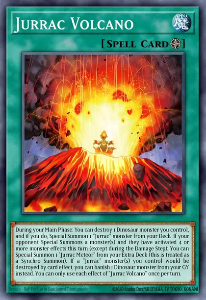 Jurrac Volcano