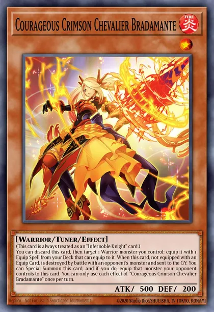 Courageous Crimson Chevalier Bradamante