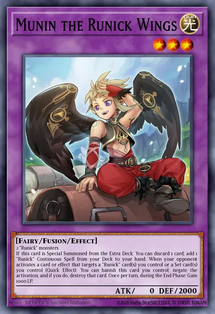 Munin the Runick Wings