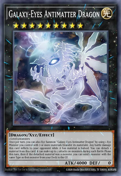 Galaxy-Eyes Antimatter Dragon