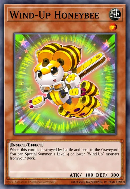 Wind-Up Honeybee