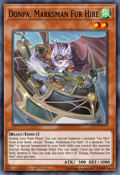 Donpa, Marksman Fur Hire