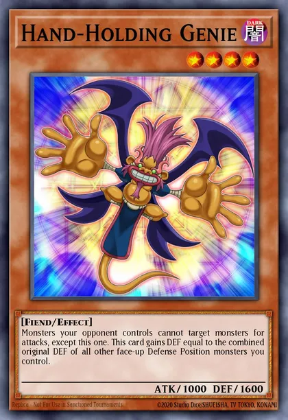 Hand-Holding Genie