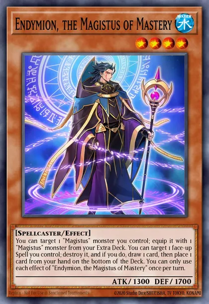 Endymion, the Magistus of Mastery