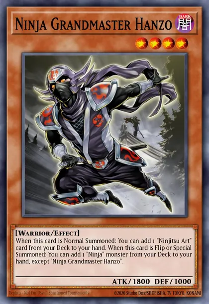 Ninja Grandmaster Hanzo