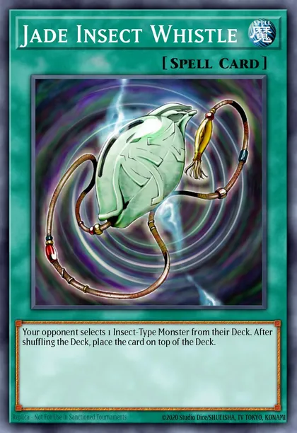 Jade Insect Whistle