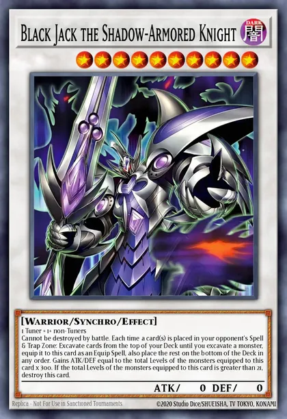 Black Jack the Shadow-Armored Knight